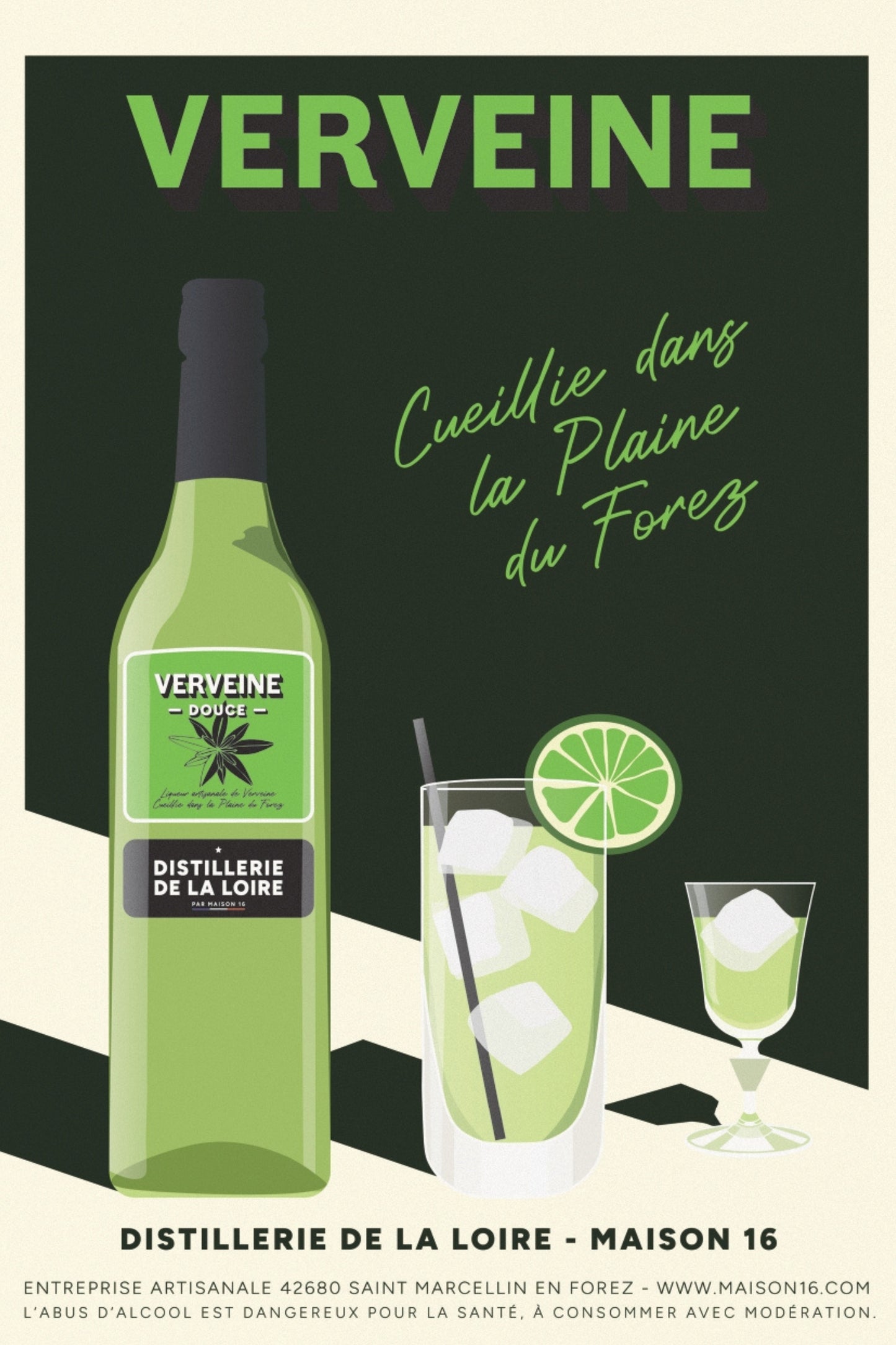 Affiche Liqueurs A3 - Au choix